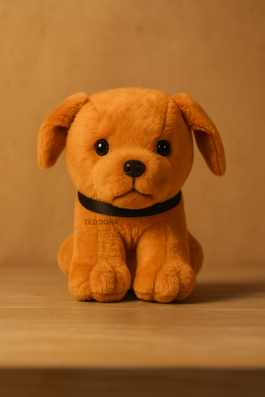 Fluffy Woof Dog Soft Toy