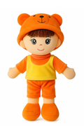 TEDDORA Eddie Boy Doll Soft Toy – Cute Plush Doll for Kids – 40cm