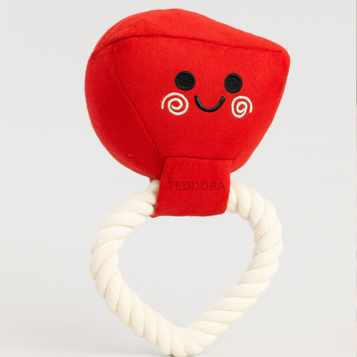 plush rope chew dog toy