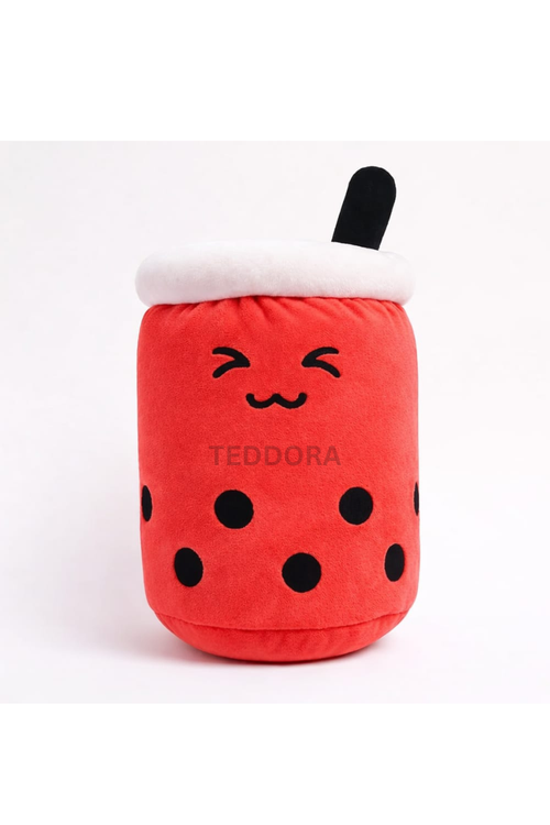 TEDDORA Boba Tea Pillow - 20cm