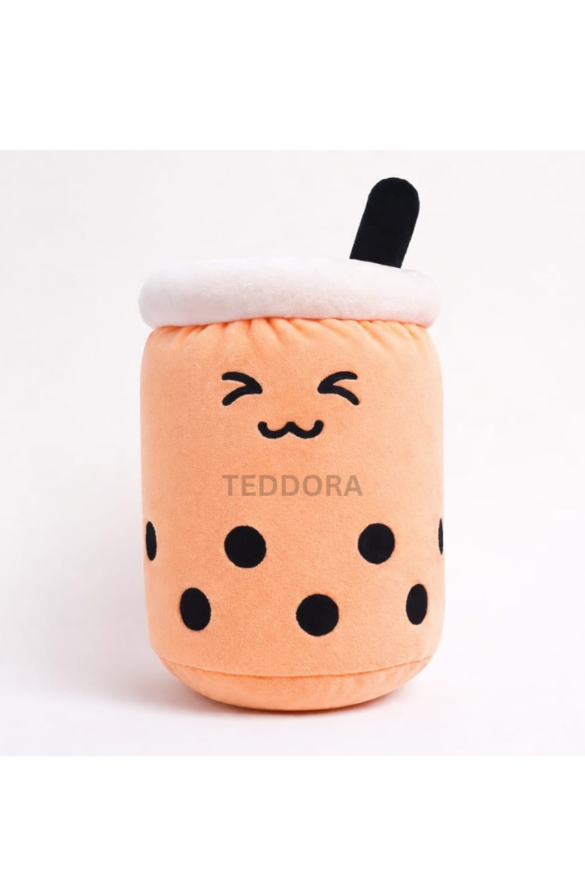 TEDDORA Boba Tea Pillow - 20cm