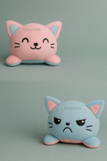 Flippy Cat Mood Changer Soft Toy - 15CM  | TEDDORA