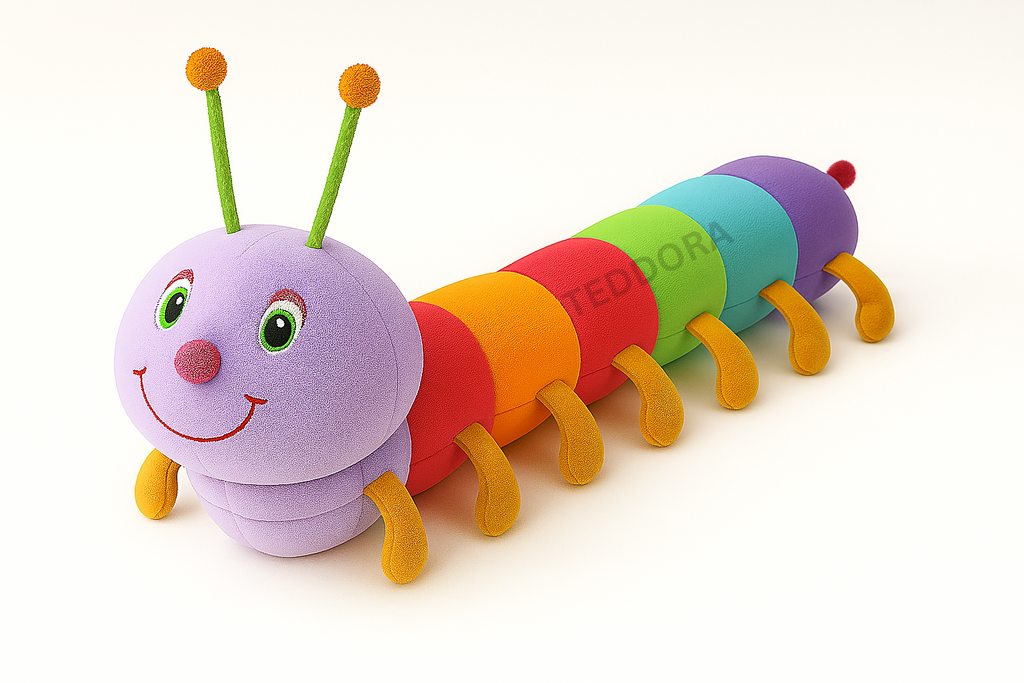 TEDDORA Caterpiller Soft Toy - 50cm