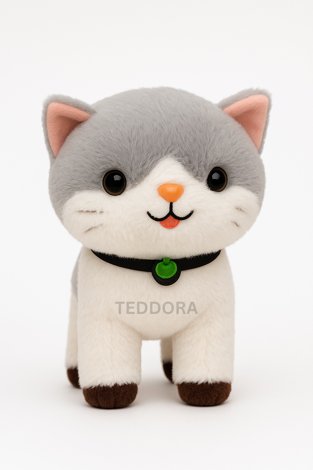 TEDDORA Misty Cat Soft Toy - 25cm