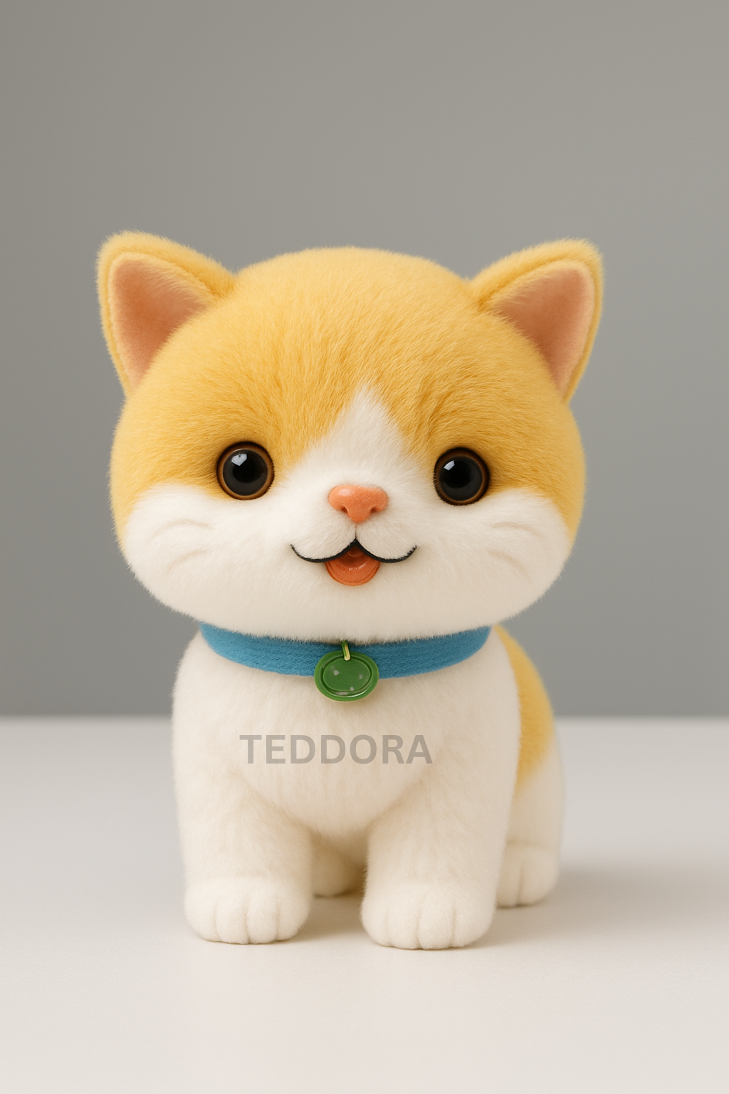 TEDDORA Misty Cat Soft Toy - 25cm
