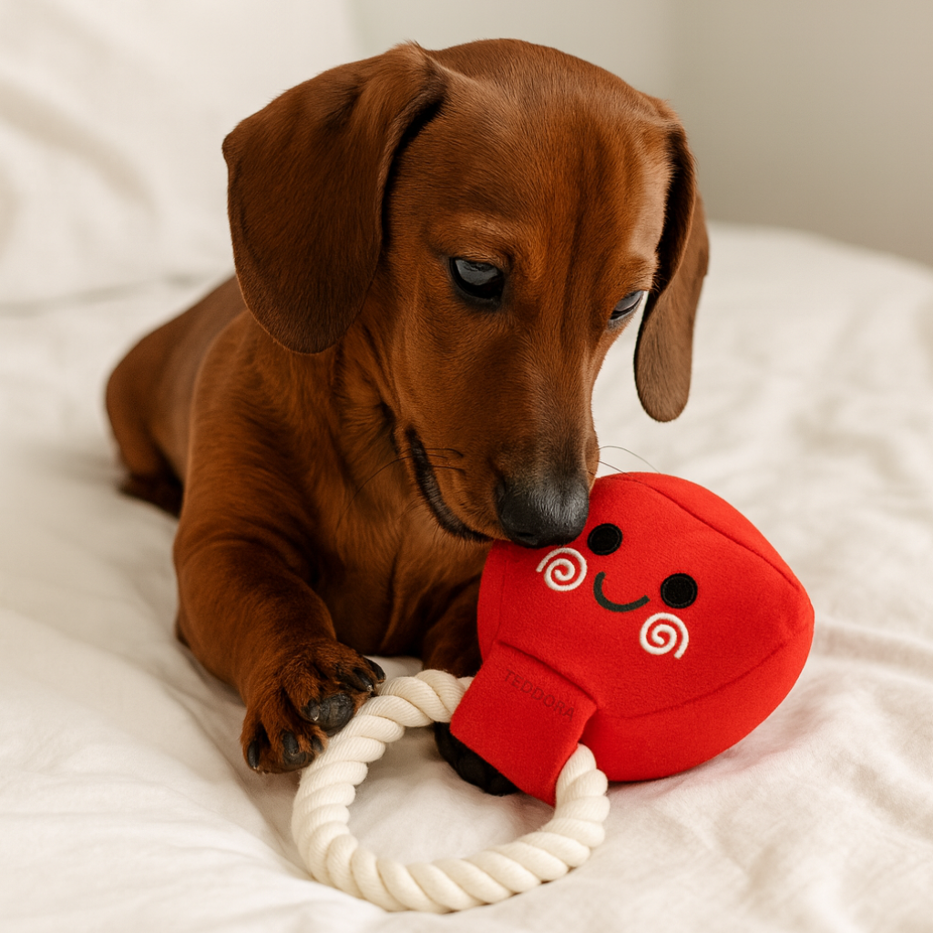 interactive tug toy for dogs