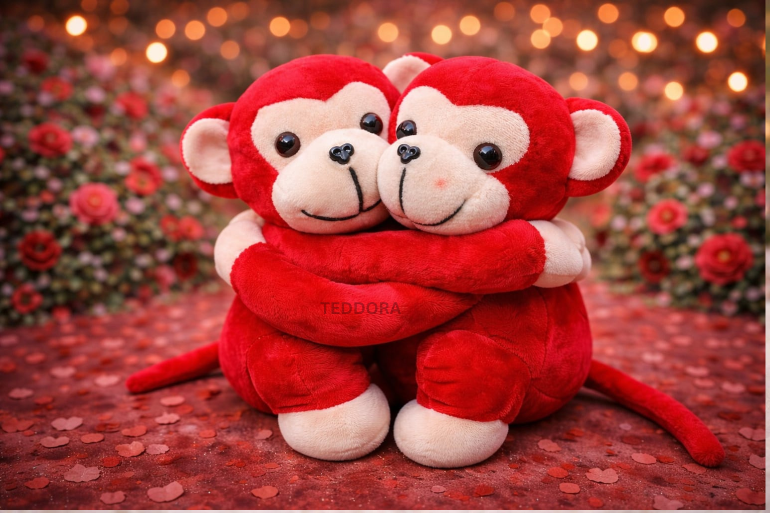 TEDDORA Hugging Monkey Soft Toy - 20cm
