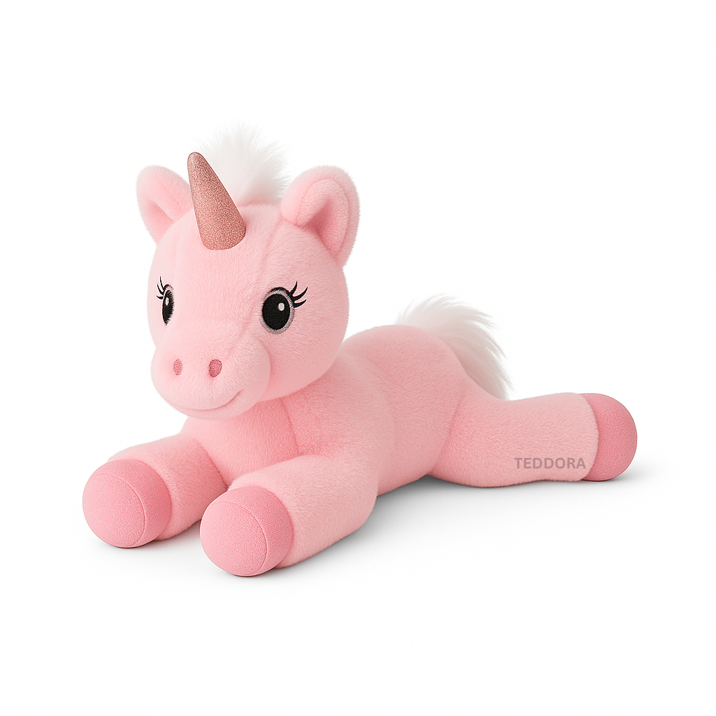TEDDORA Rainbow Unico Soft Toy - 20cm
