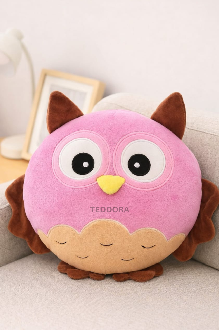 TEDDORA Bubble Owl Pillow - 20cm