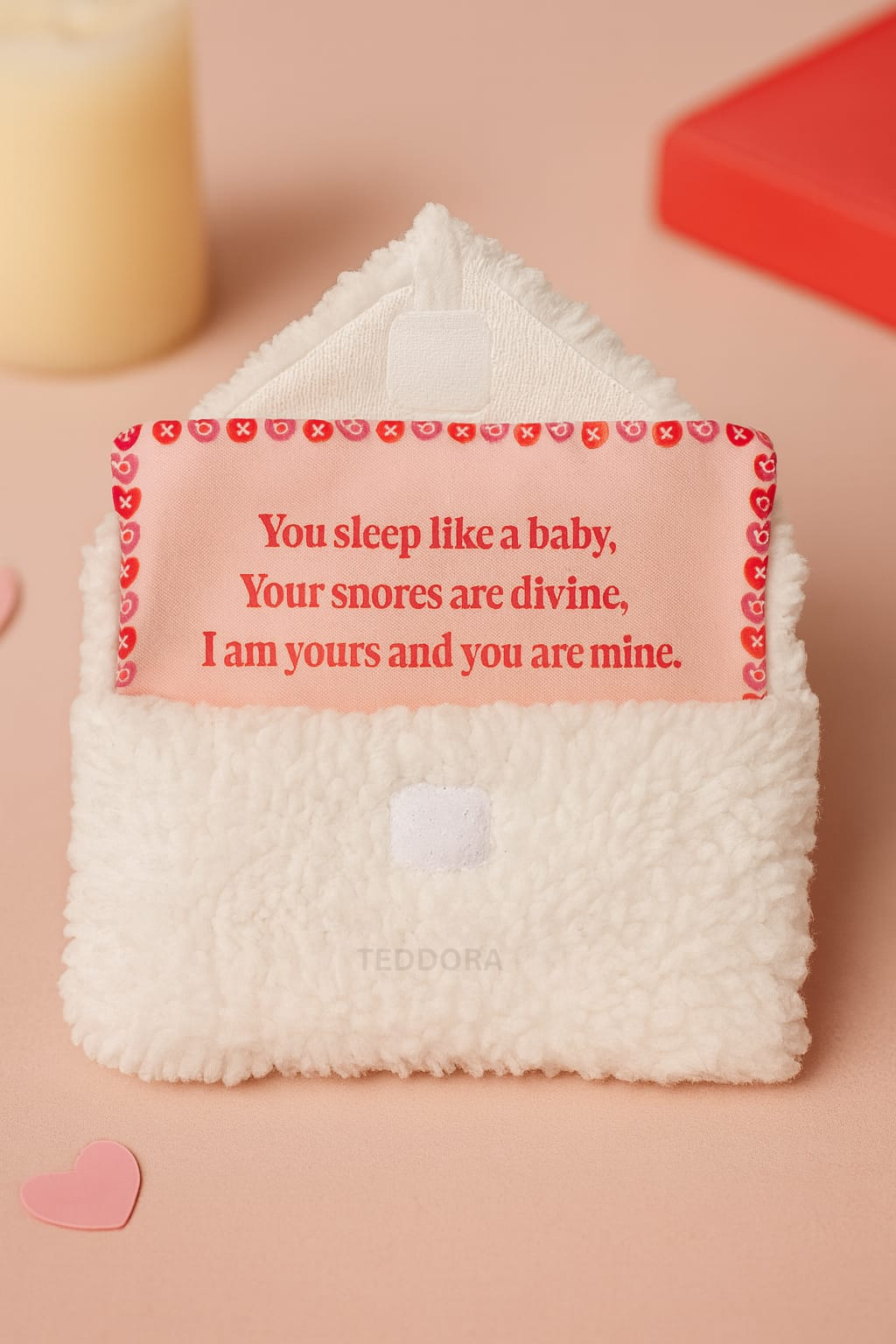 Love Letter Dog Toy – Cute Plush Chew Toy for Dogs | Teddora
