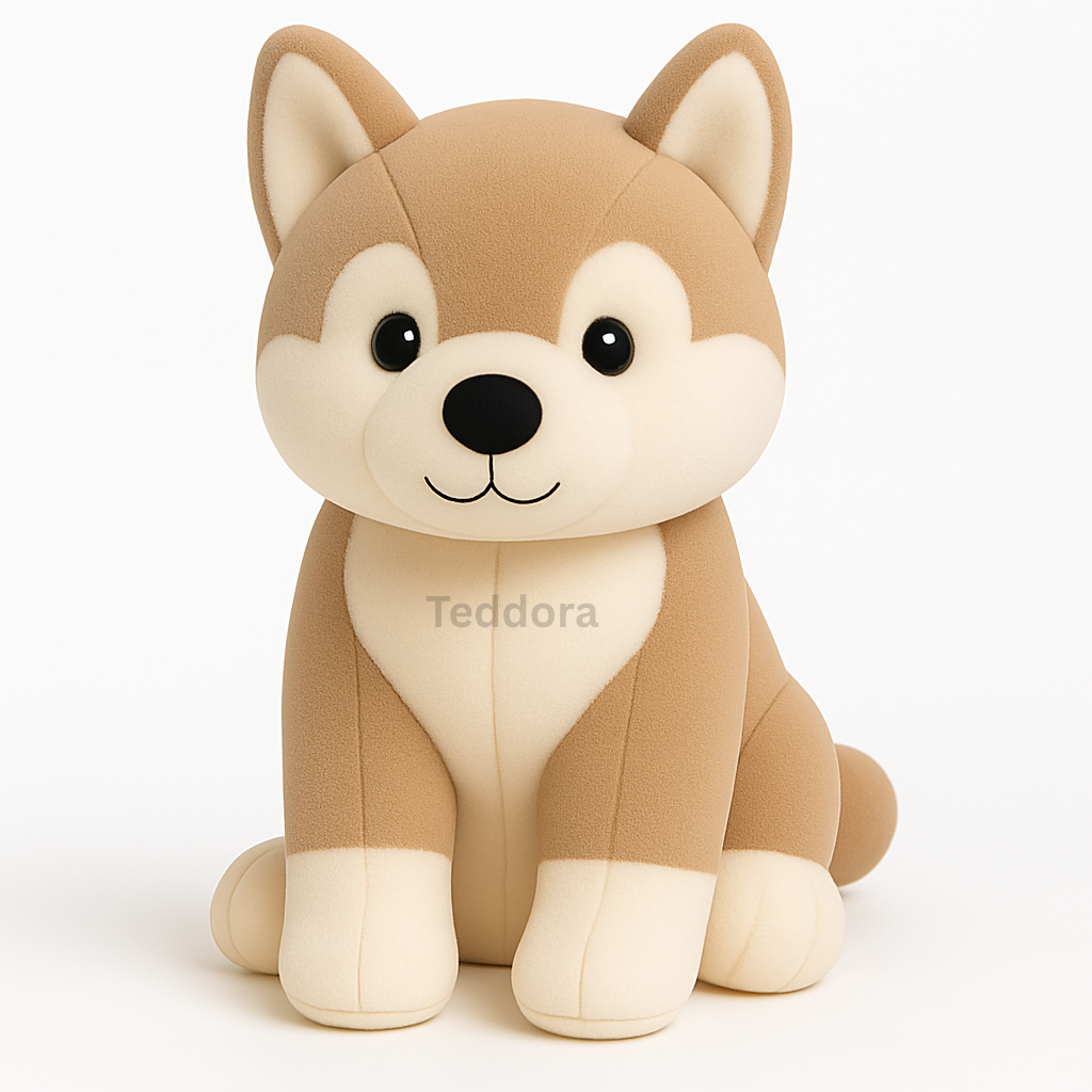 TEDDORA Husky Soft Toy - 20cm