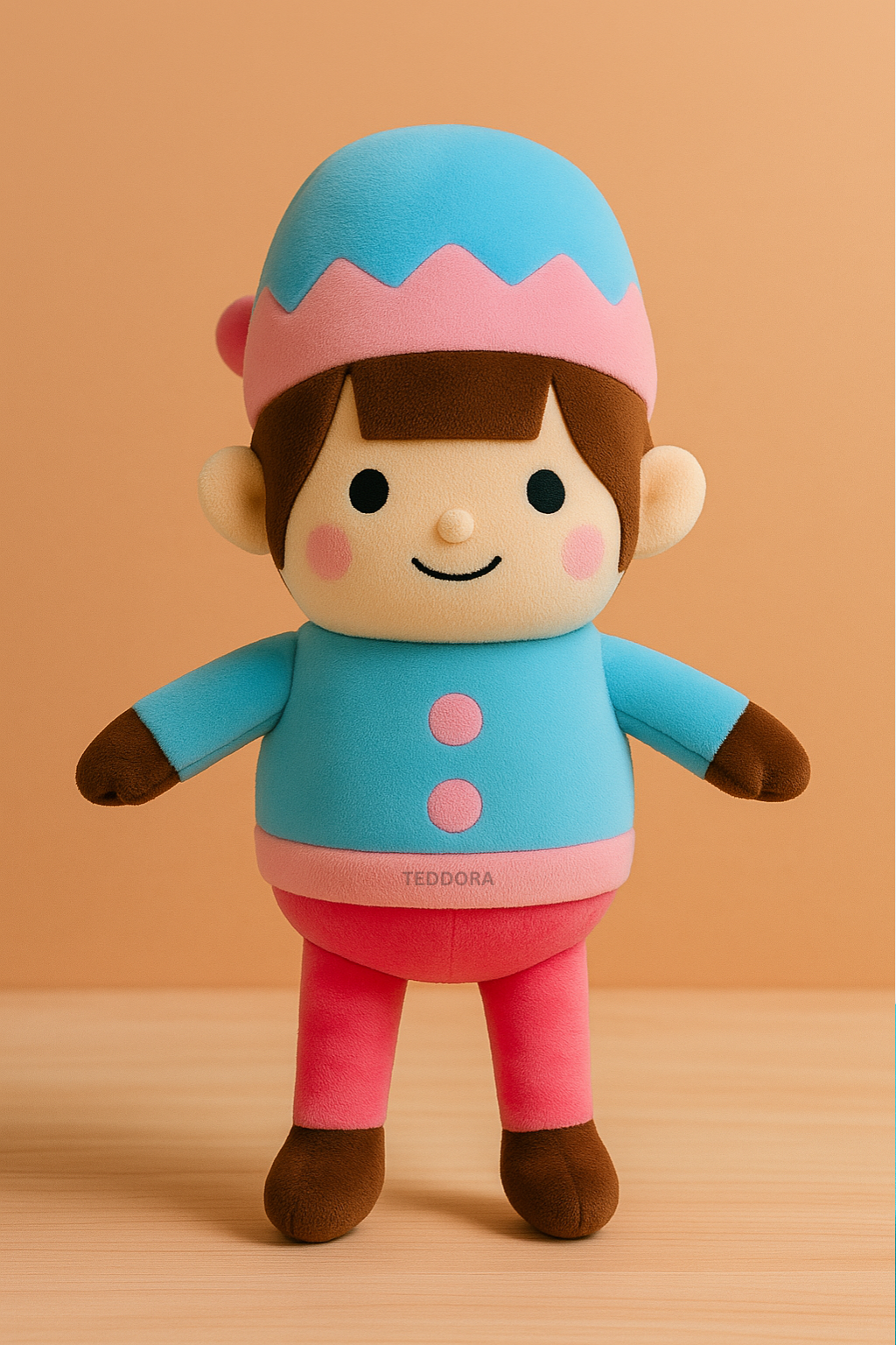 TEDDORA Jolly Girl Soft Toy - 28cm