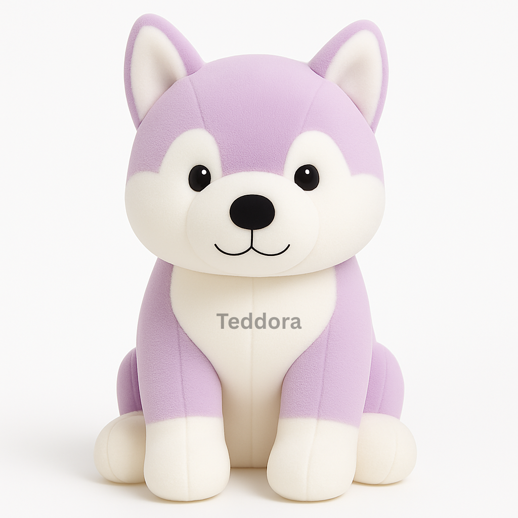 TEDDORA Husky Soft Toy - 20cm