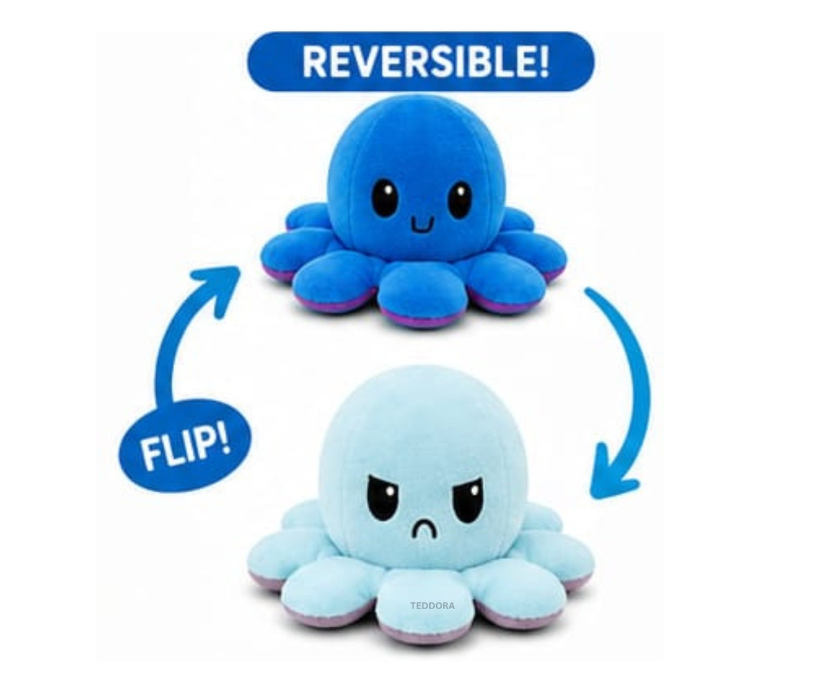 TEDDORA Filppy Octo Soft Toys - 15cm