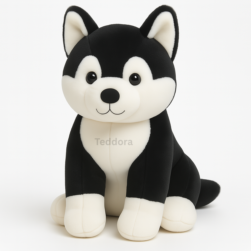 TEDDORA Husky Soft Toy - 20cm