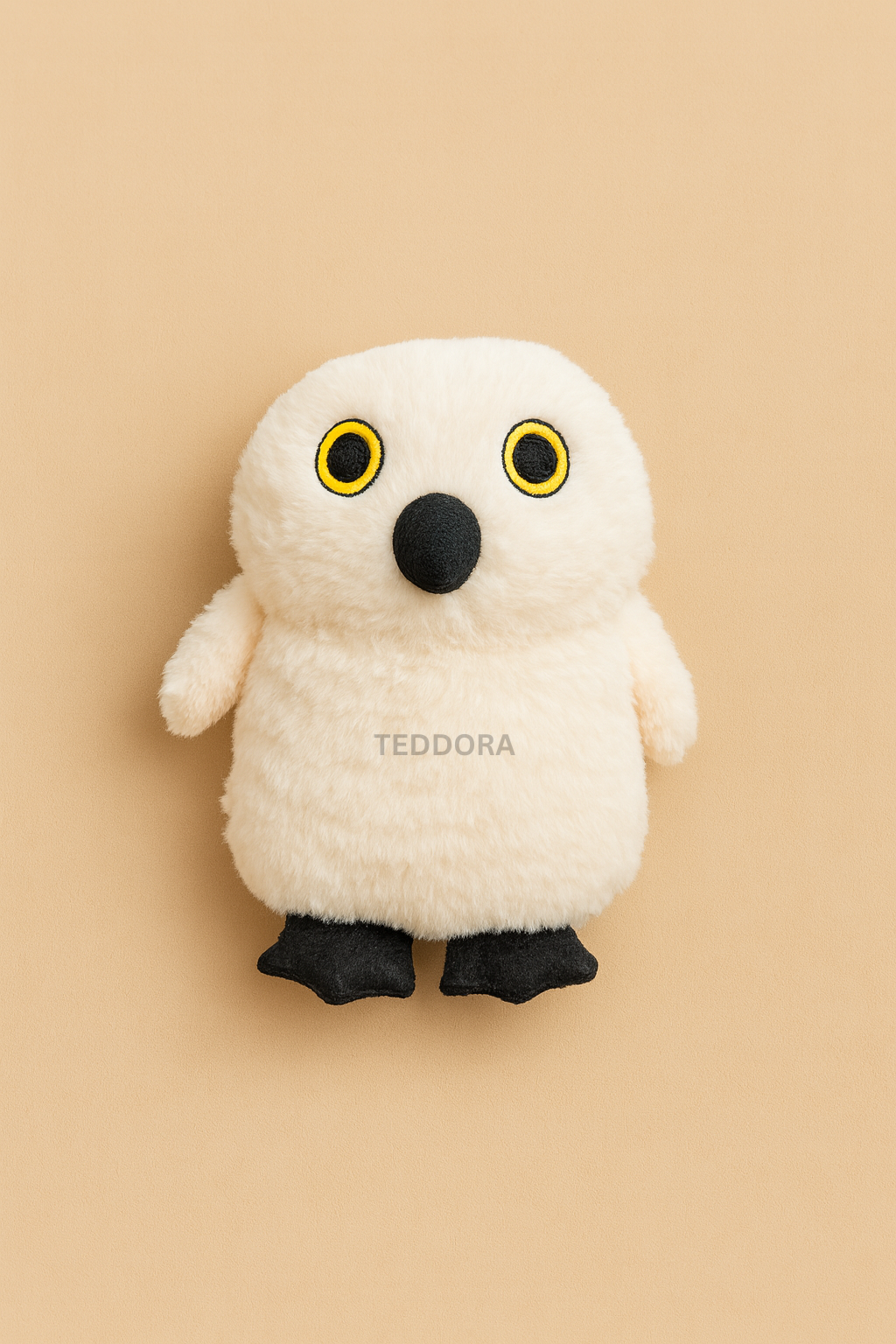 TEDDORA Fluffy Owl Soft Toy - 23cm