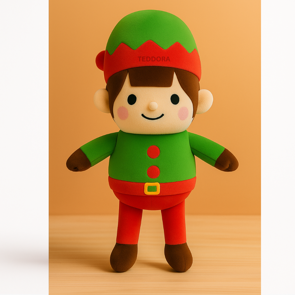 TEDDORA Jolly Girl Soft Toy - 28cm