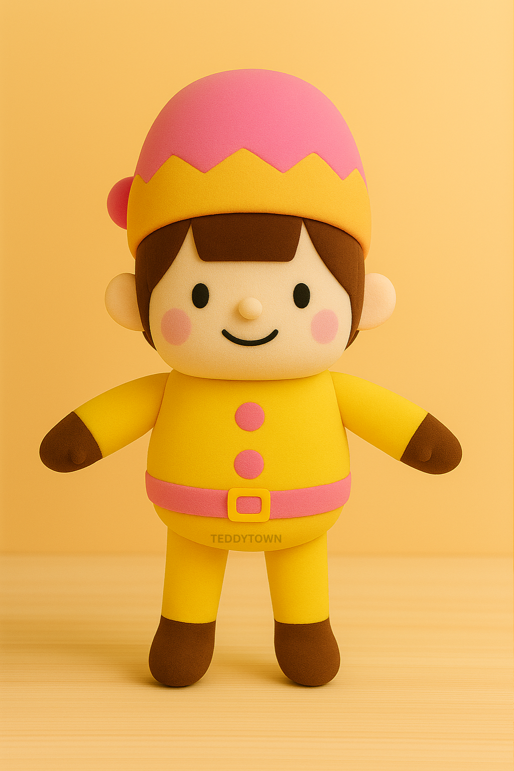 TEDDORA Jolly Girl Soft Toy - 28cm