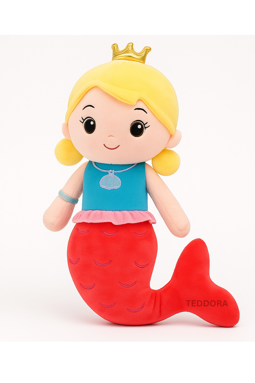 TEDDORA Mermaid Doll Soft Toy - 40cm