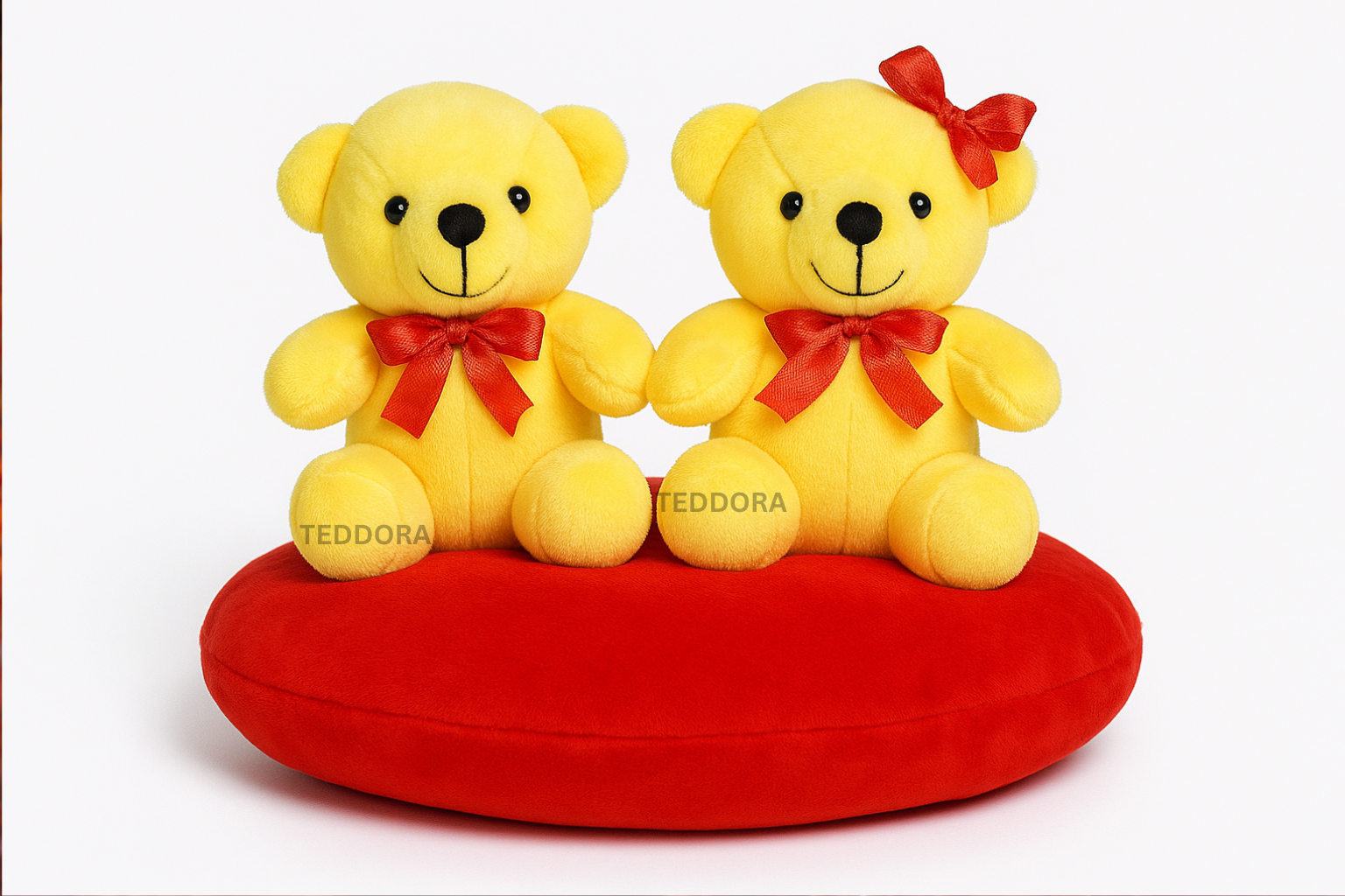 TEDDORA Pookie Couple Soft Toy - 18cm