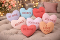 TEDDORA Mix Heart Pillow Soft Toy - 12cm