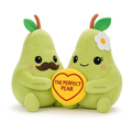 TEDDORA Pears Couple Soft Toy - 15cm