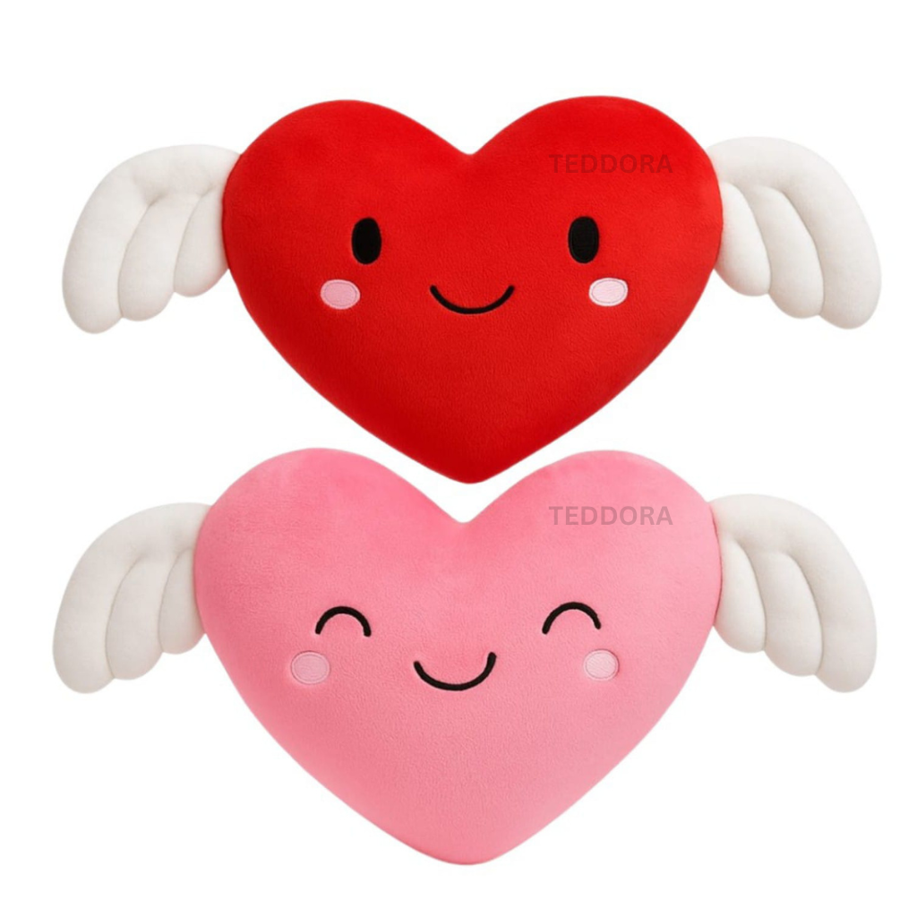 TEDDORA Wing Couple Soft Toy - 20cm