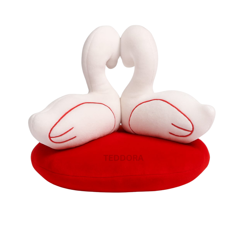 TEDDORA Swan Couple Soft Toy - 20cm