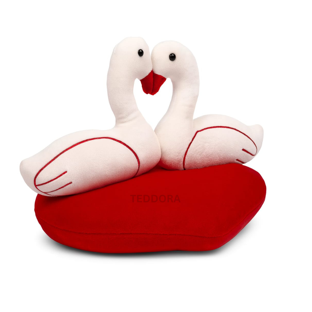 TEDDORA Swan Couple Soft Toy - 20cm