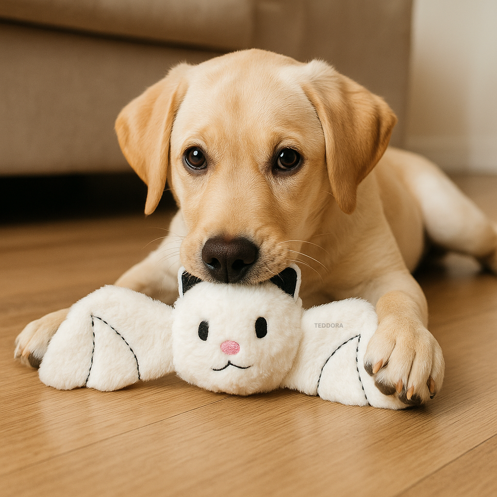 bat plush dog toy