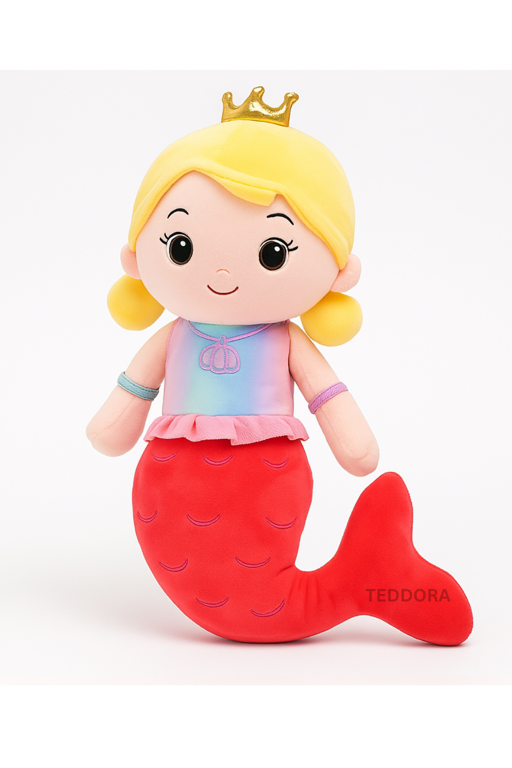 TEDDORA Mermaid Doll Soft Toy - 40cm