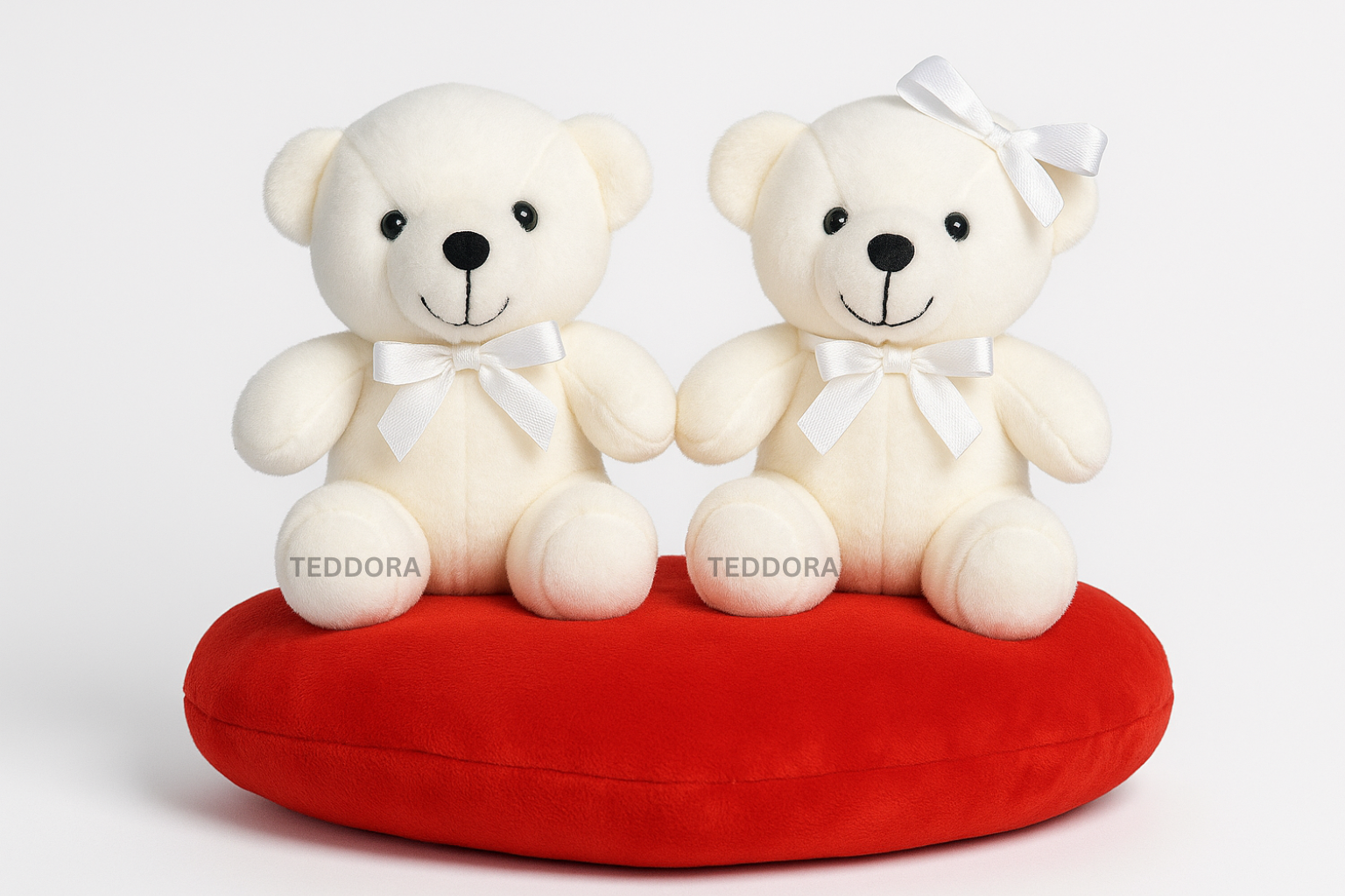 TEDDORA Pookie Couple Soft Toy - 18cm