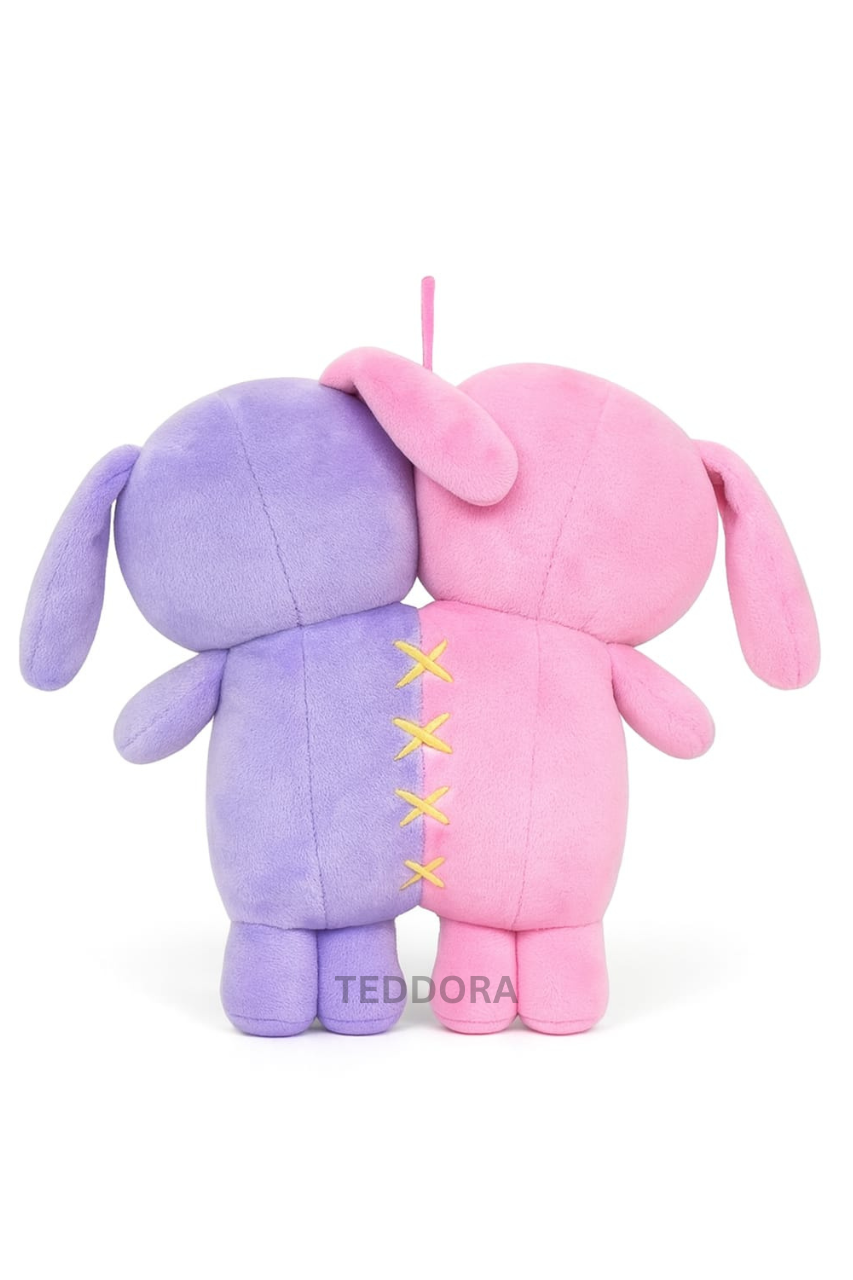 TEDDORA Twin Couple Soft Toy - 25cm