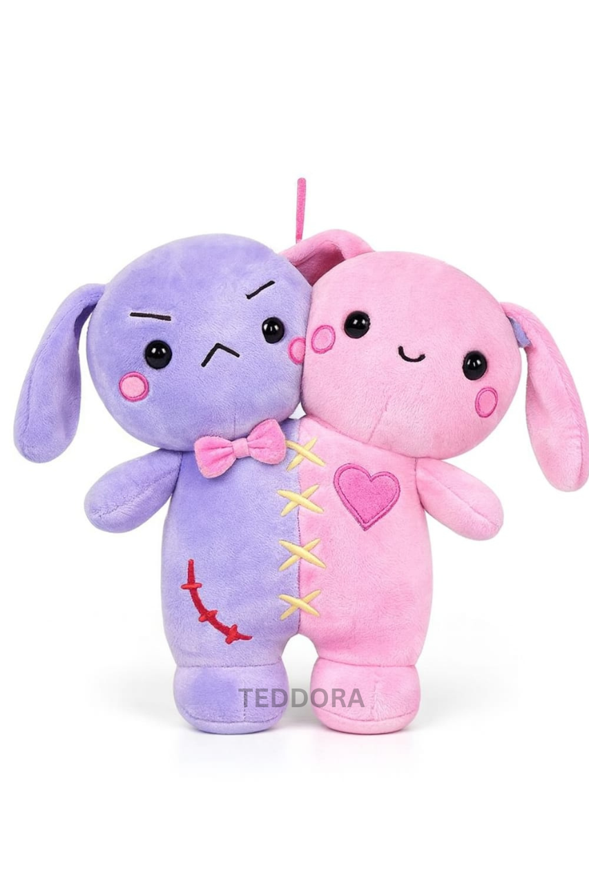 TEDDORA Twin Couple Soft Toy - 25cm