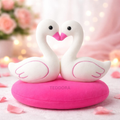 TEDDORA Swan Couple Soft Toy - 20cm