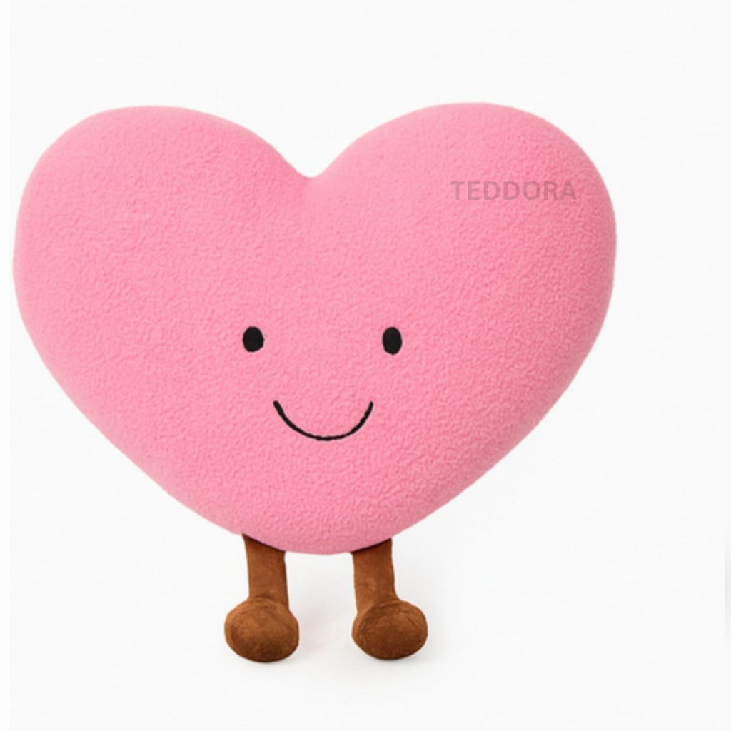 TEDDORA Smile Heart Soft Toy - 20cm