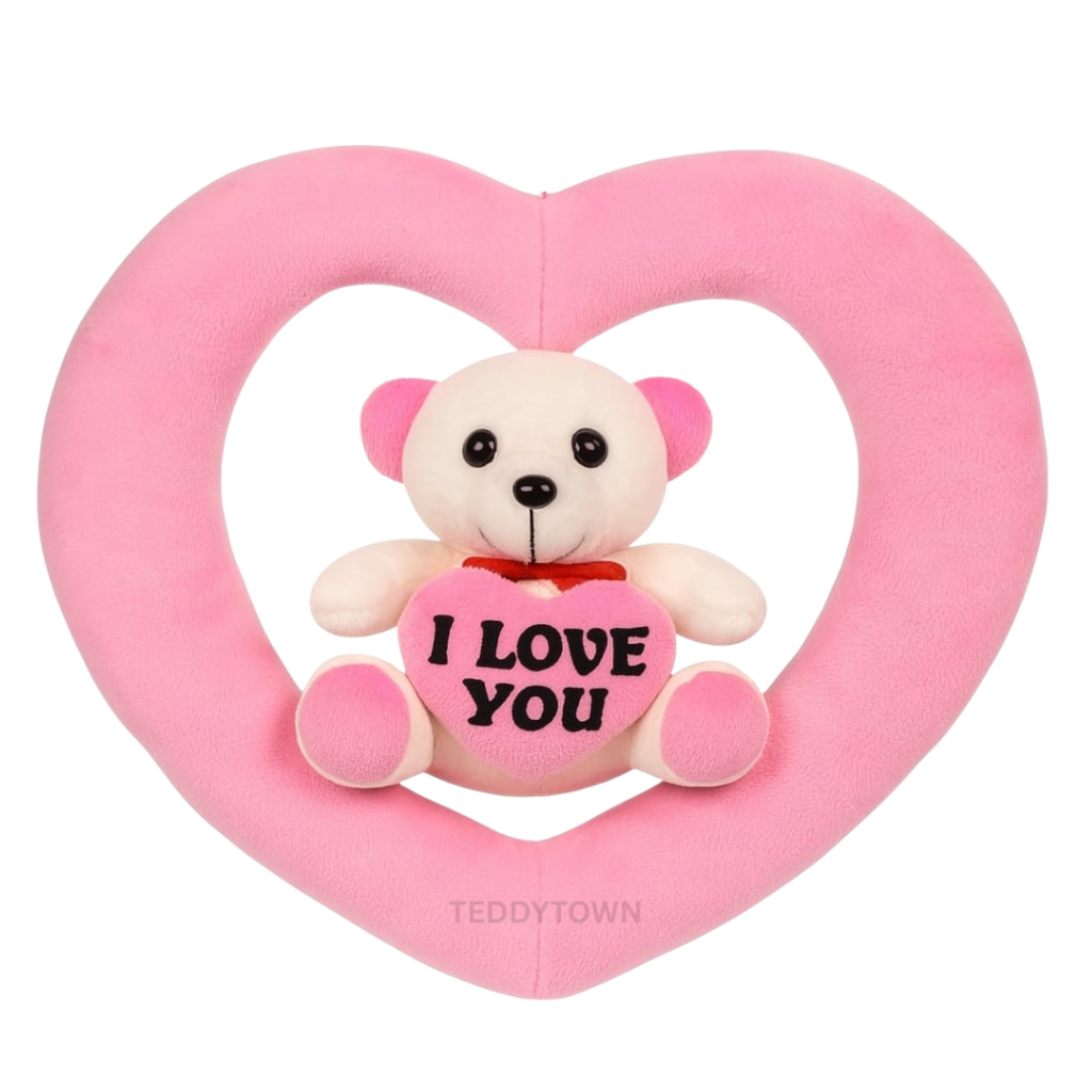 TEDDORA Teddy In Heart Soft Toy - 20cm