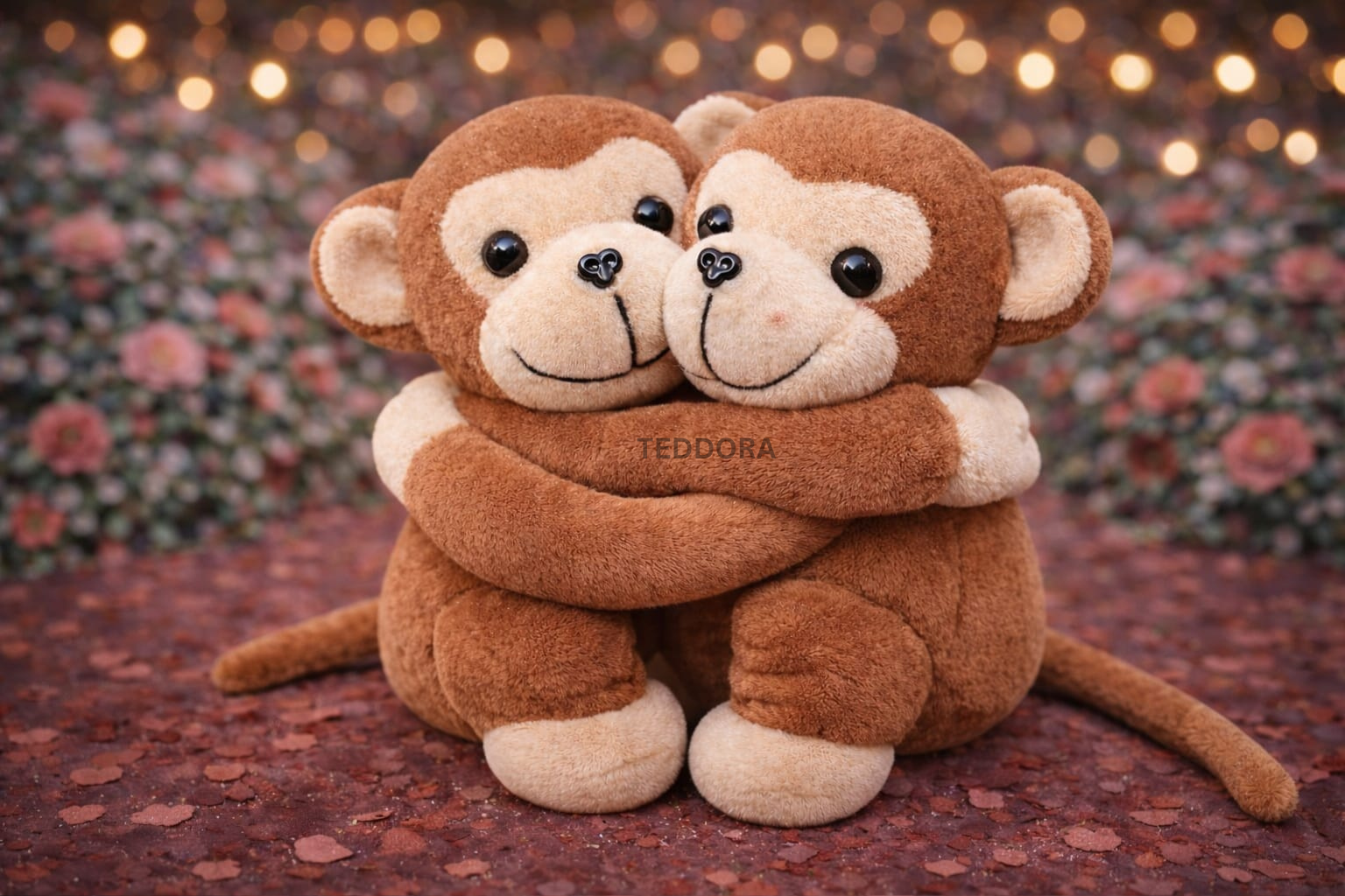 TEDDORA Hugging Monkey Soft Toy - 20cm