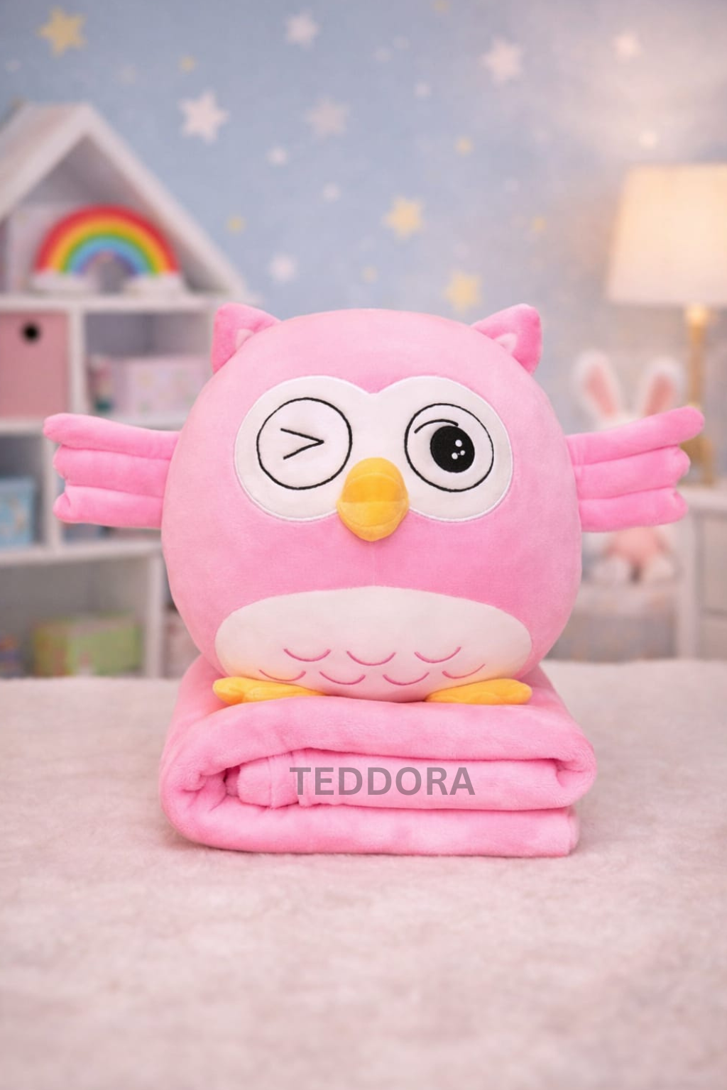 TEDDORA Owly Blanket - 20cm