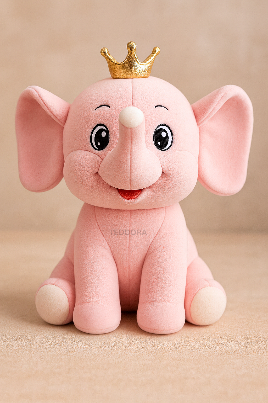 TEDDORA Crown Ele Soft Toy - 25cm