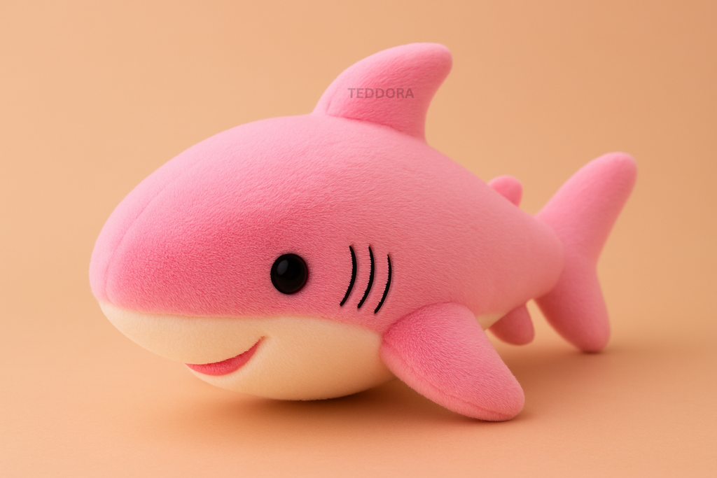 TEDDORA Fluffo Shark Soft Toy - 30cm
