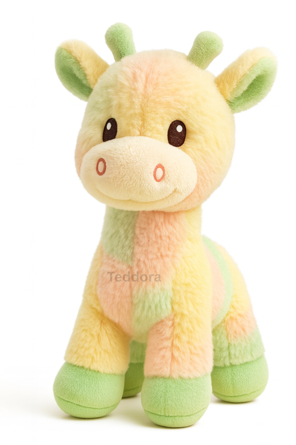 TEDDORA Fuzzy Giraffe Soft Toy - 25cm
