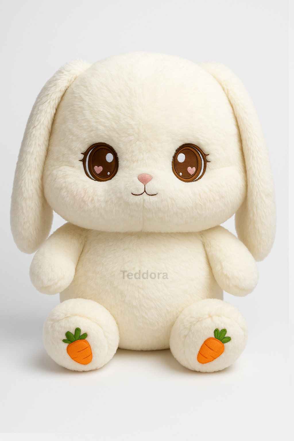 TEDDORA Chubby Bunny Soft Toy - 30cm