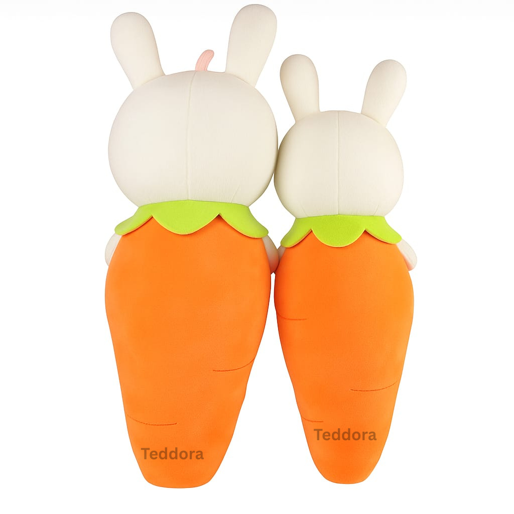TEDDORA Carrot Couple Soft Toy - 26cm