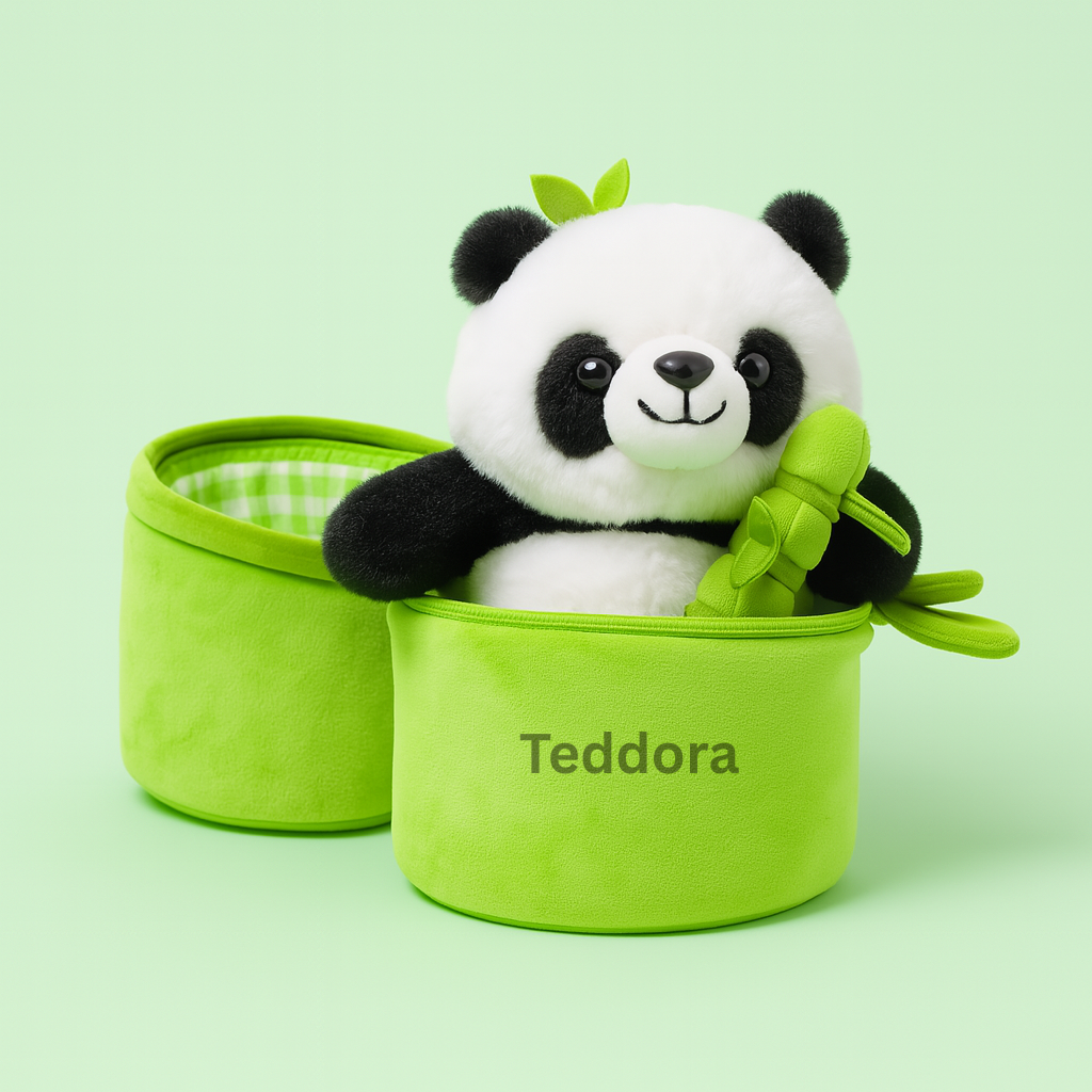 TEDDORA Bamboo Panda Soft Toy - 23CM
