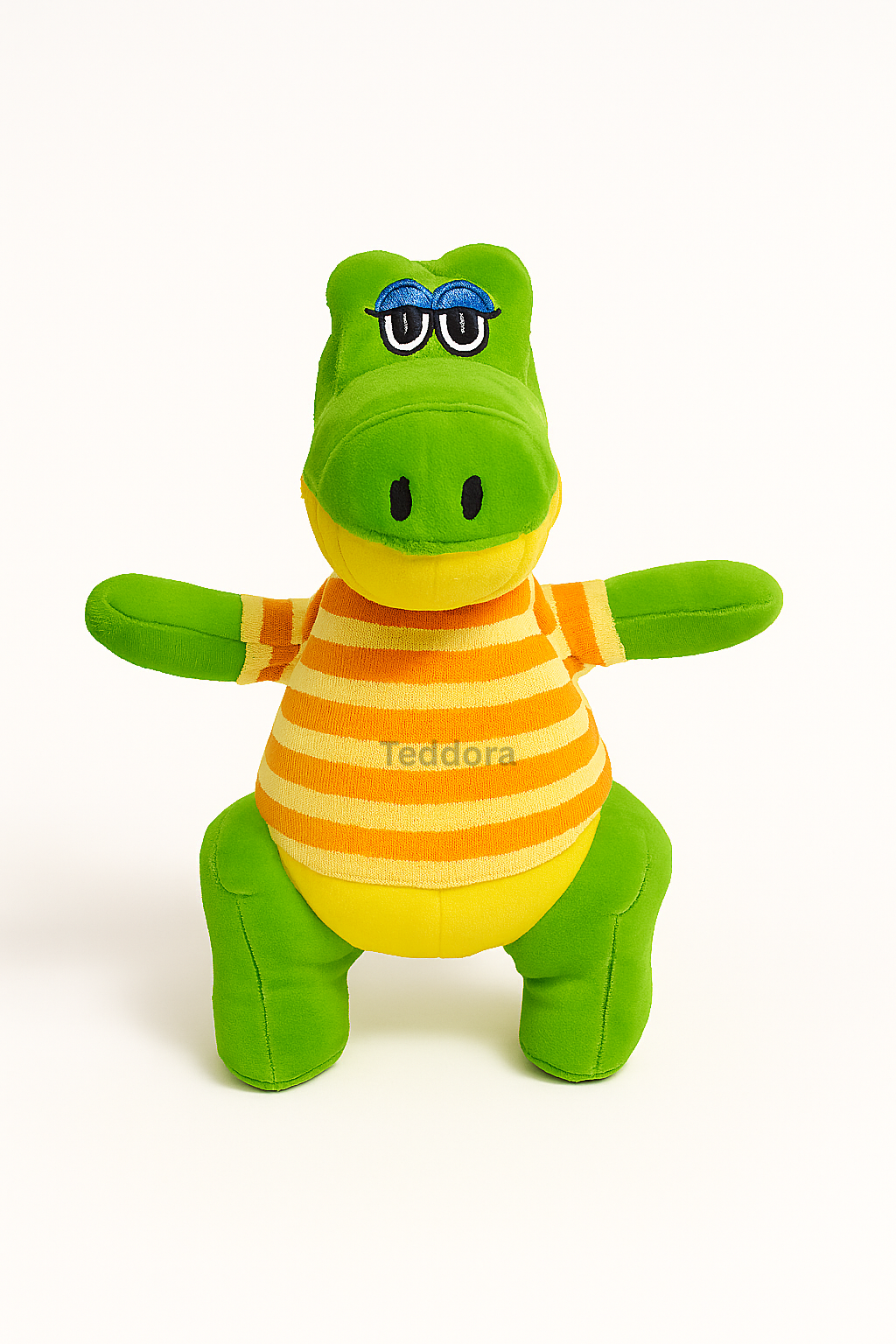 TEDDORA Lazy Crocodile Soft Toy - 30cm