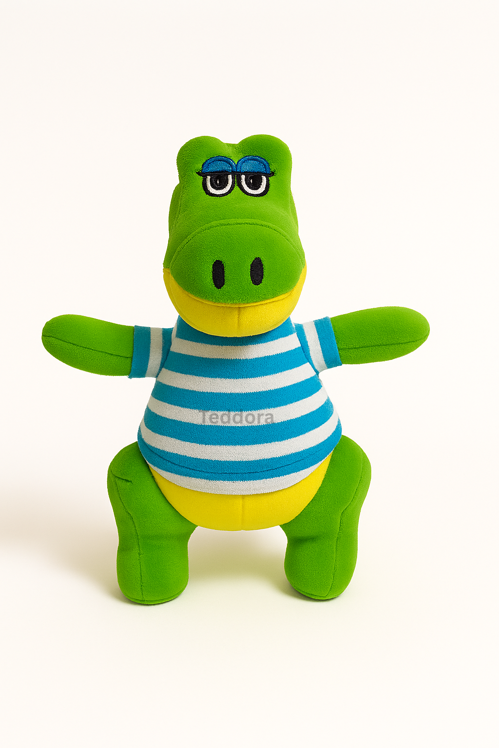 TEDDORA Lazy Crocodile Soft Toy - 30cm