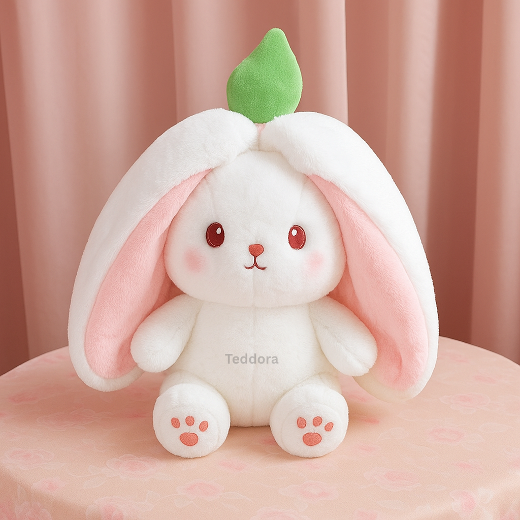 TEDDORA Fruit Rabbit Soft Toy - 25cm
