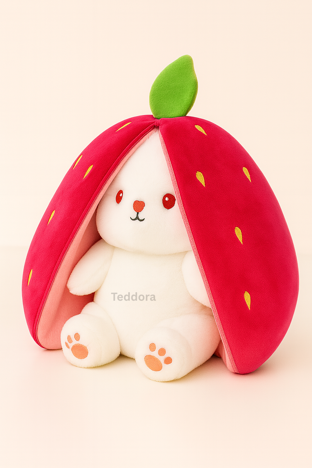 TEDDORA Fruit Rabbit Soft Toy - 25cm