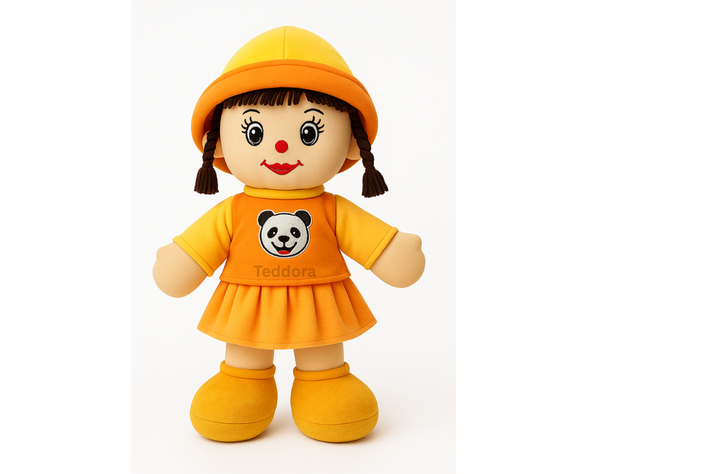 TEDDORA Addy Girl Soft Toy - 40cm